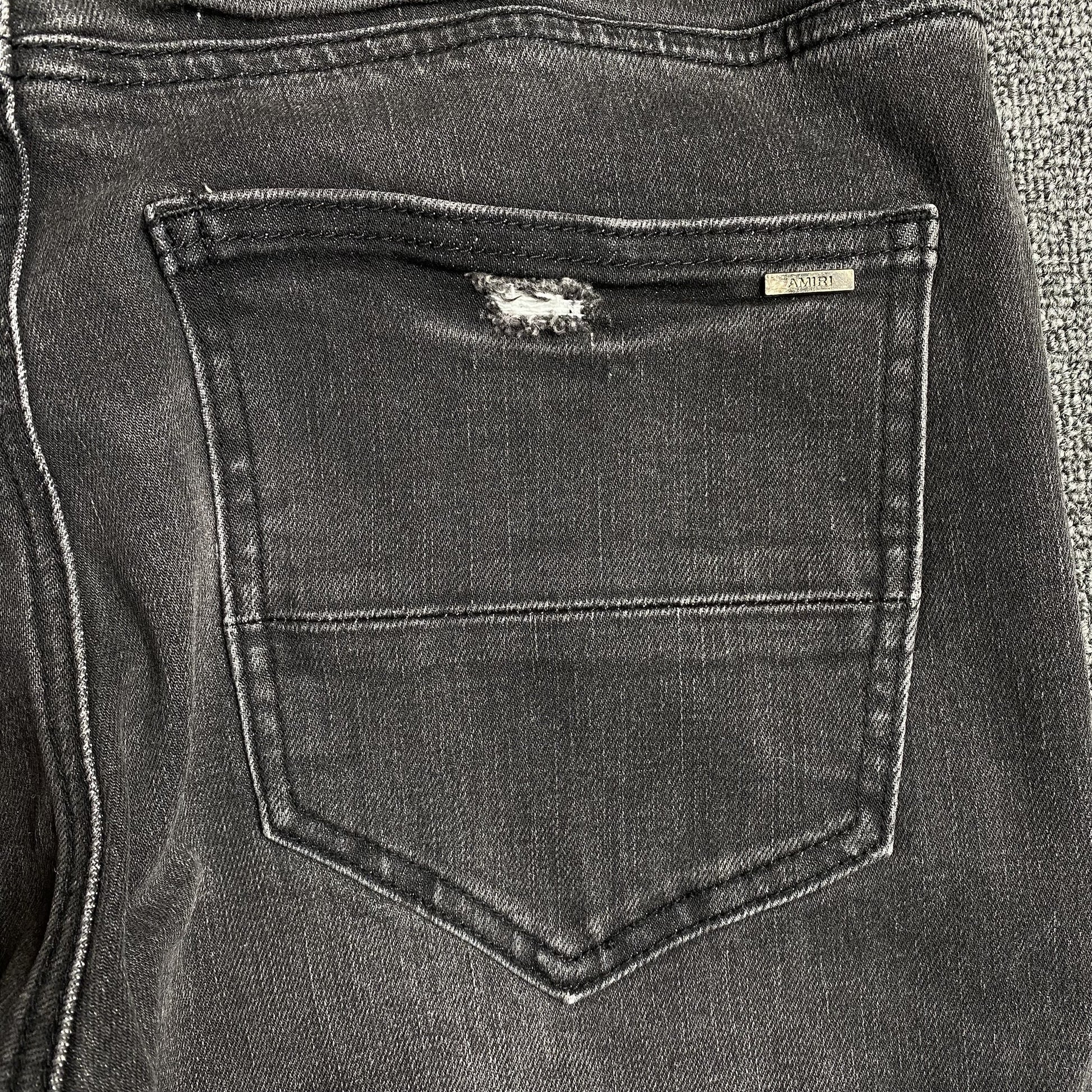 AMIRI SLASH SLIM JEANS