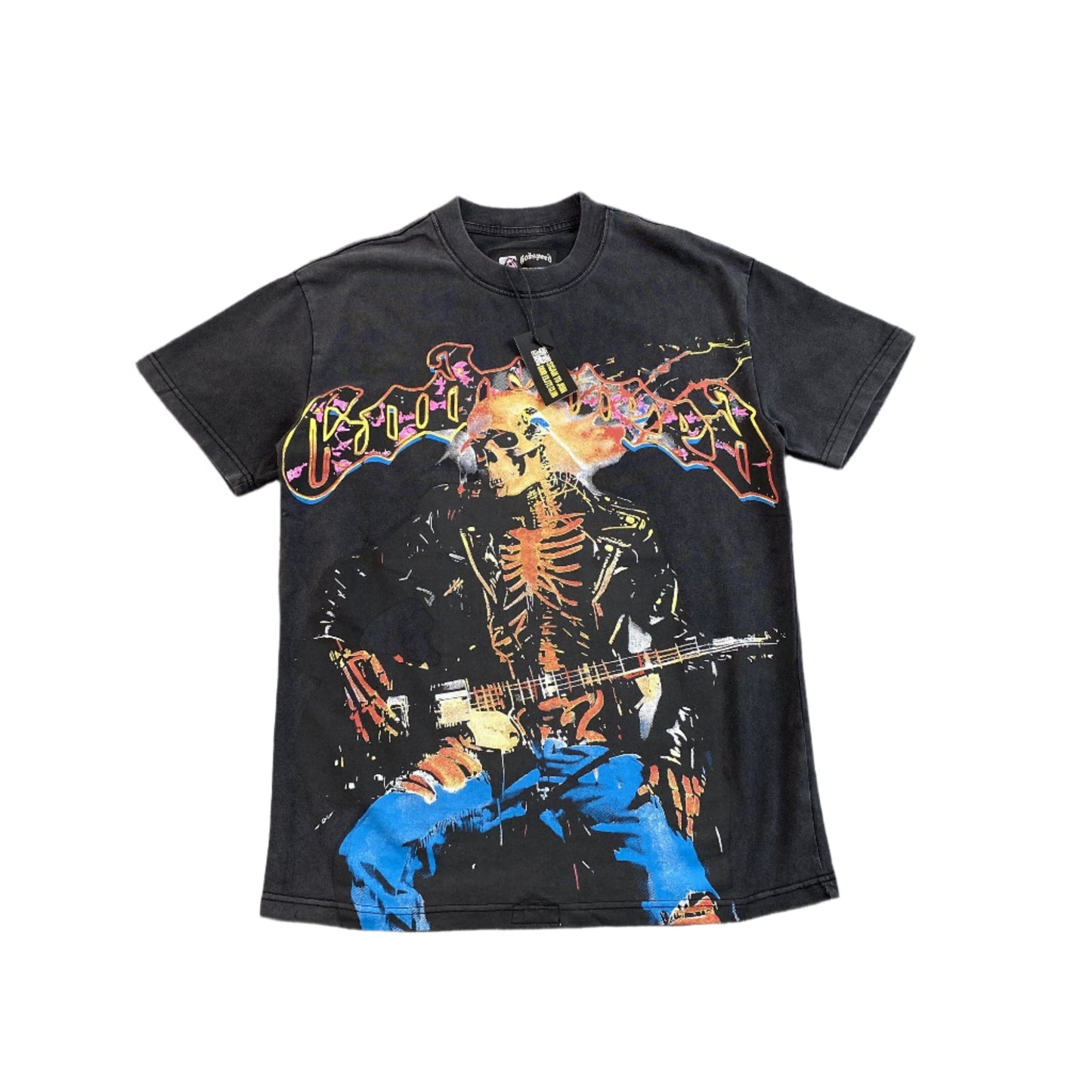 GODSPEED ROCK DREAMS T-SHIRT WASHED BLACK